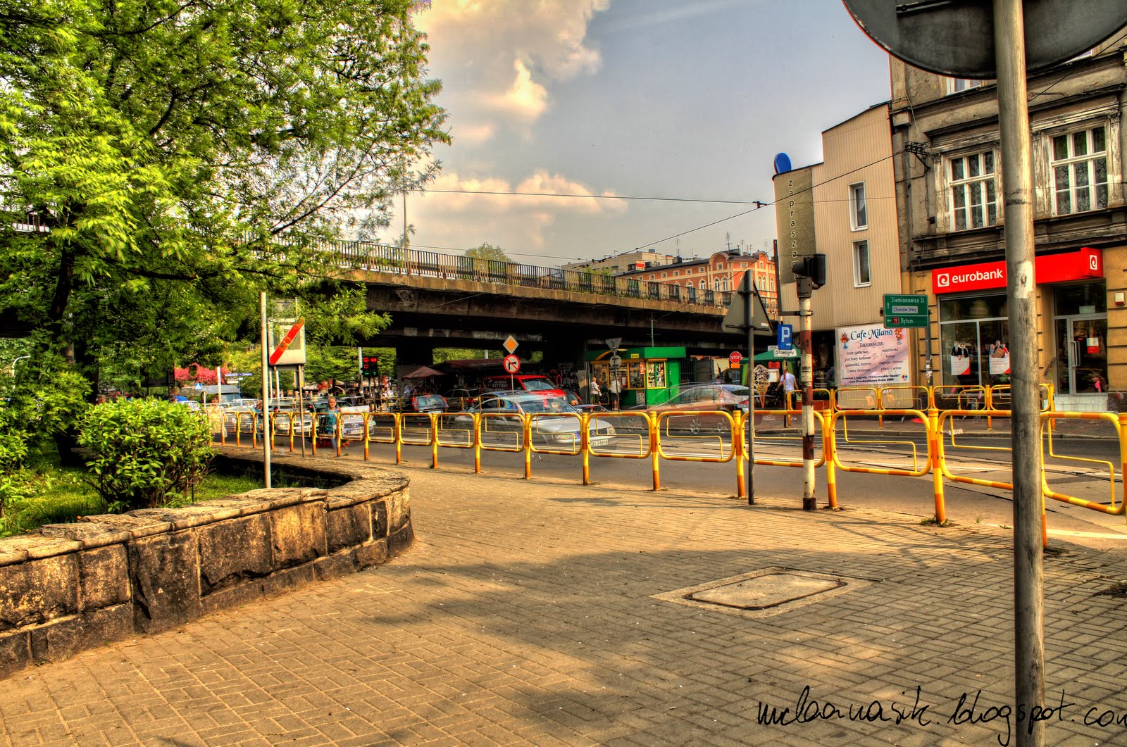 hdr, chorzów, banan, banasik, rynek