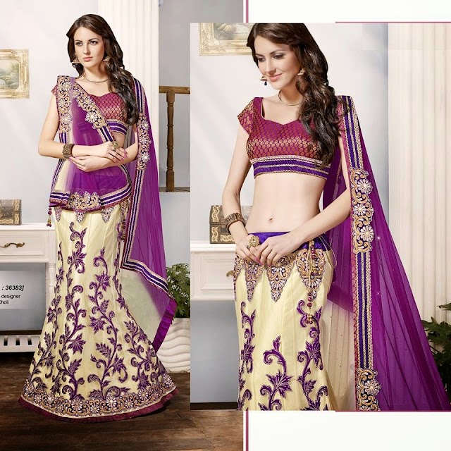 Floral Bollywood Lehenga Collection For Young Girls By Avalon From 2014-15