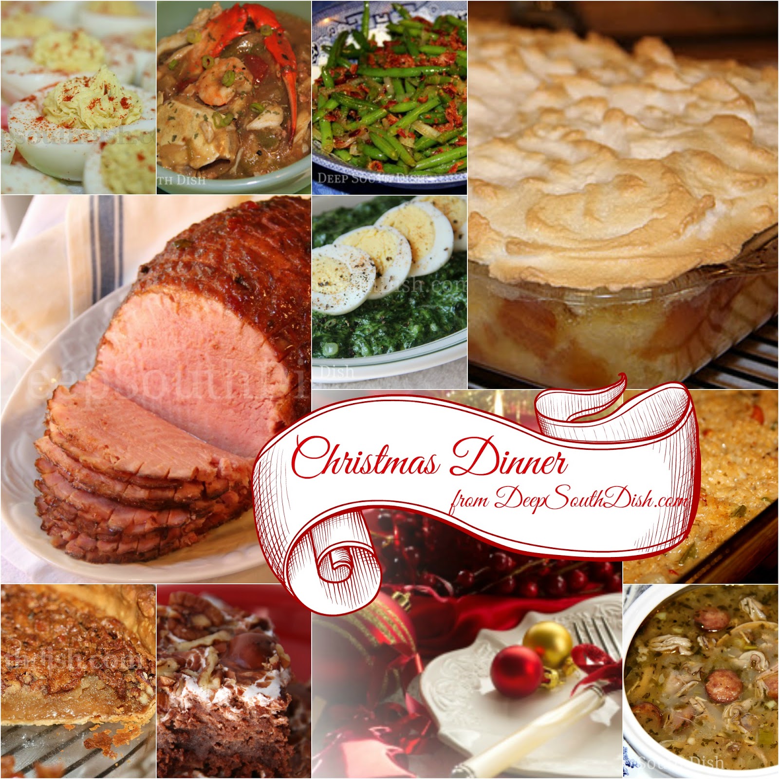 Deep South Dish: Southern Christmas Dinner Menu and Recipe ...