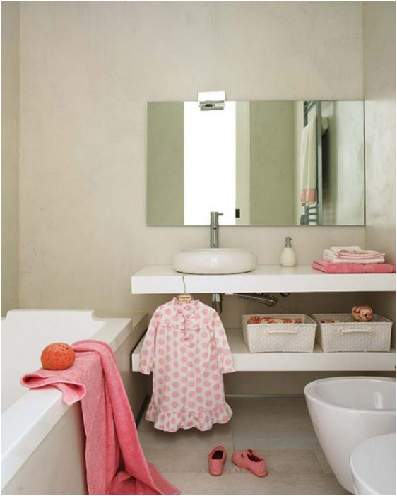 Modern Home Decoration: Young Girls Bathroom Ideas