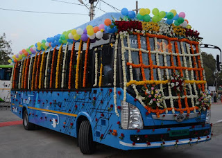 Tata Motors deliver 40 Electric buses to Atal Indore City transport services