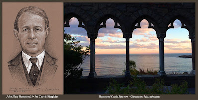 John Hays Hammond, Jr. by Travis Simpkins. Hammond Castle Museum. Gloucester, MA