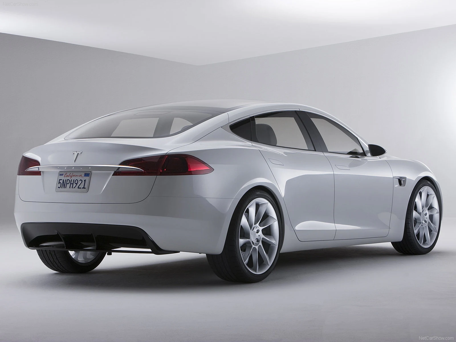 Hình ảnh xe điện Tesla Model S Concept 2009 & nội ngoại thất