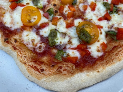 Pizza from the Ooni Volt indoor pizza oven