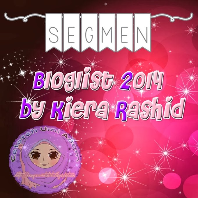 ❤ SEGMEN: Bloglist 2014 by Kiera Rashid ❤