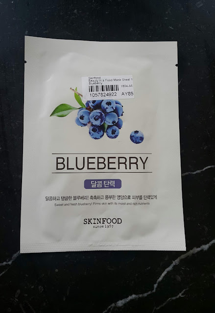 skinfood blueberry sheet mask best sheet mask