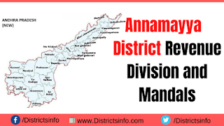 Annamayya District Revenue Division and Mandals