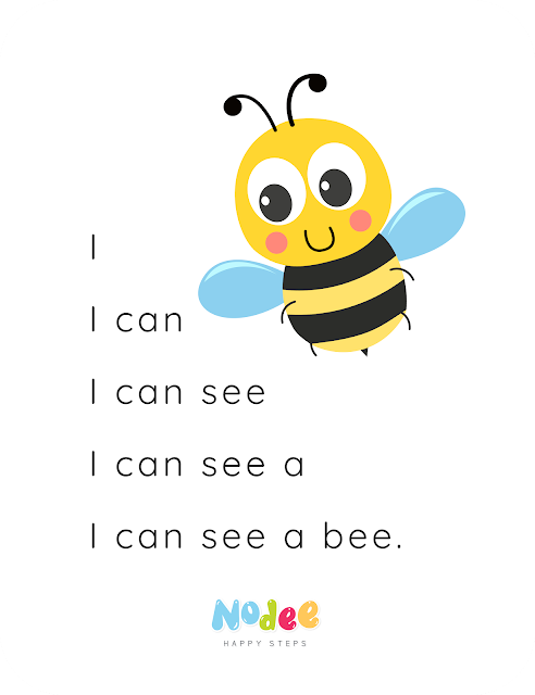 Reading fluency for kids - The Bee Story