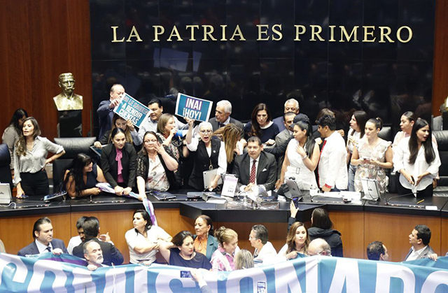 El gobierno bloquea la operatividad del INAI para ocultar corrupción y despilfarro: Marko Cortés