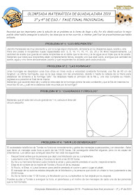  Problemas nivel 3º y 4º ESO