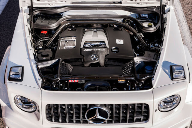 2018 Mercedes-Benz G63 AMG Engine