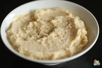 Haricots blancs en purée