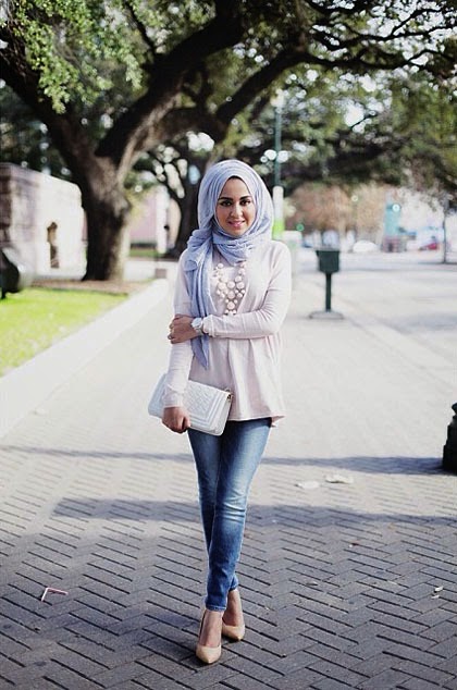 Style  Hijab Model Celana  Jeans  Untuk Wanita  Berhijab  