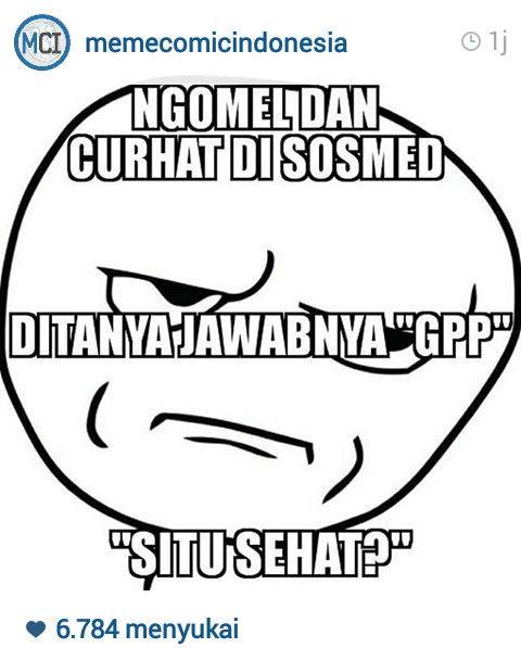 Meme Comic Indonesia Menggilaaa Gambar