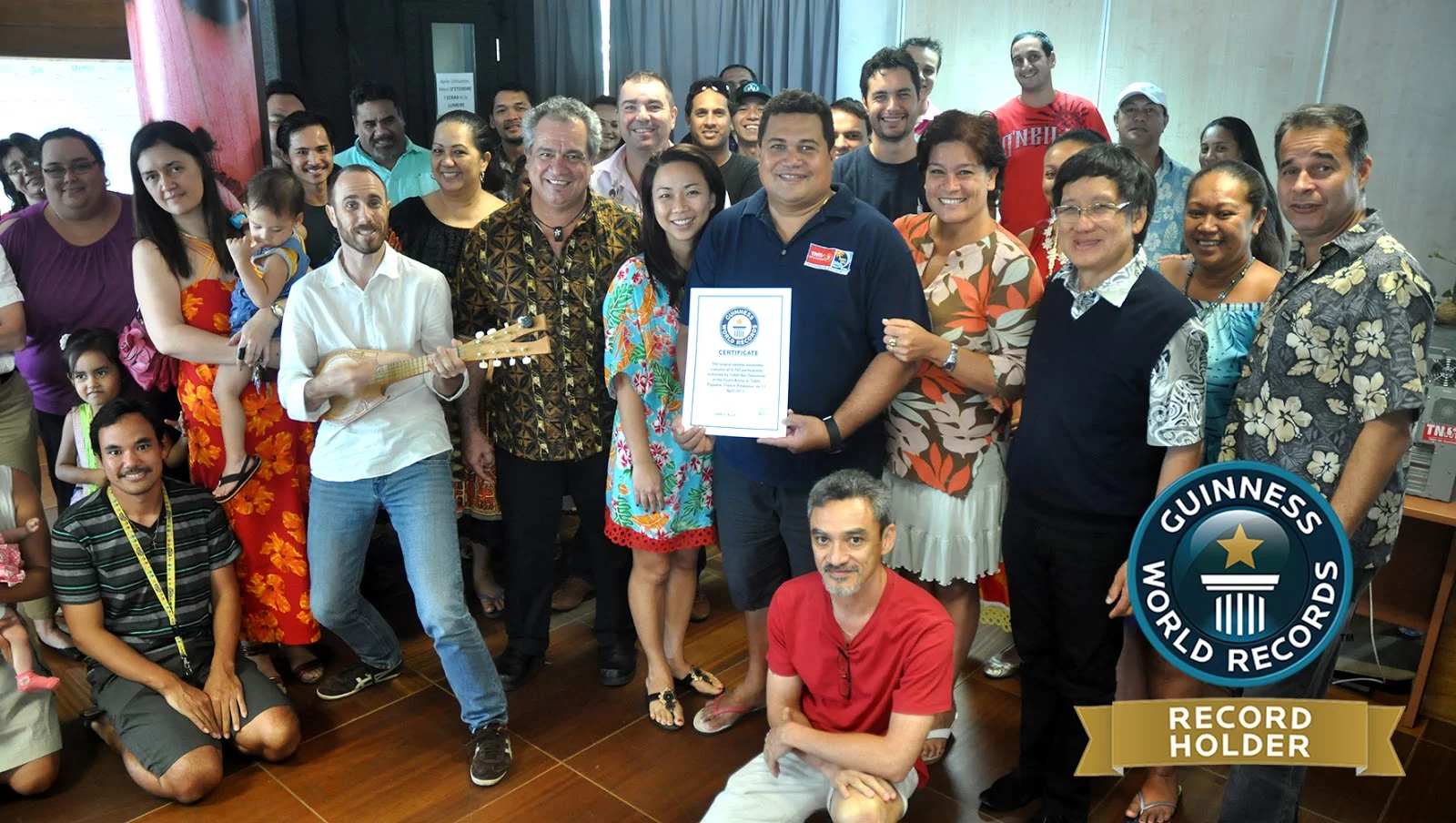 Record du monde de ukulele