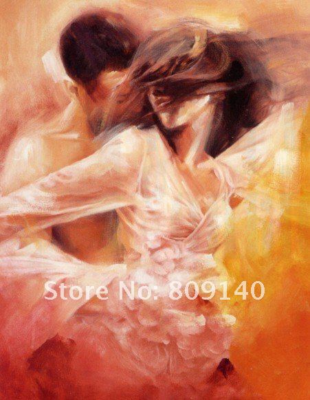 Love Romantic couple Painting