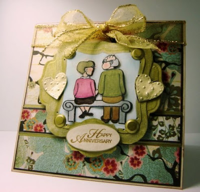 50th Wedding Anniversary Card on Next Is A 50th Golden Wedding Anniversary