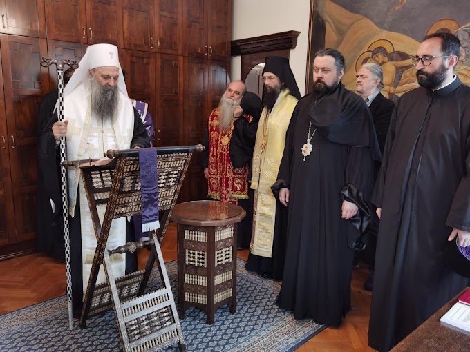 Трећи дан свештеног чина Мироварења у Патријаршији Српској