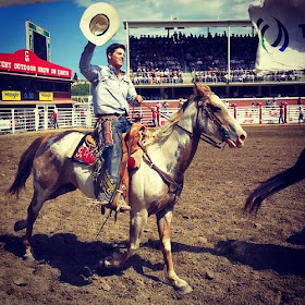 Victory at The Calgary Stampede