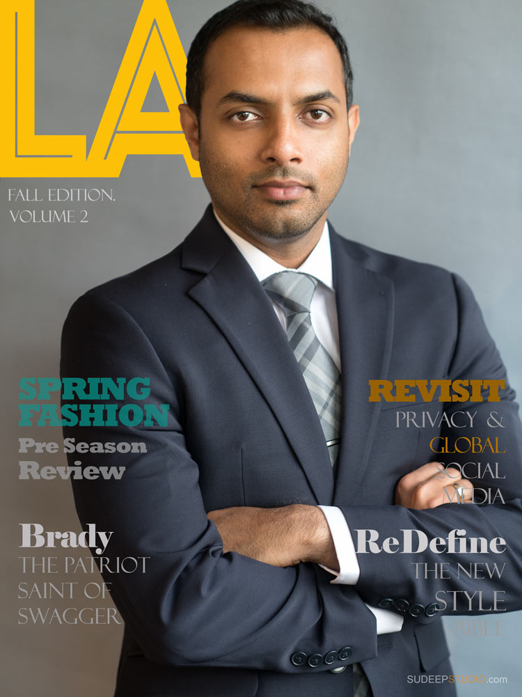 Indian Executive Business Headshots for marketing magazine cover SudeepStudio.com Ann Arbor Professional Headshot Photographer