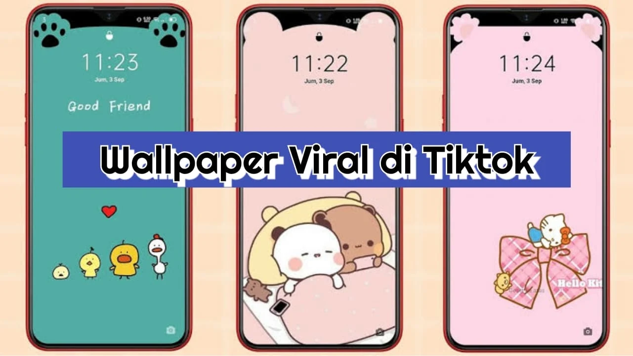 wallpaper telinga viral di tiktok