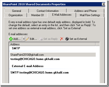 Configuring incoming email in SharePoint 2010 with Exchange 2010 – Step by Step Guide