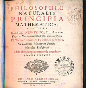 Isaac Newton Book on Naturalis Principia Mathematica, Maritime Navigation