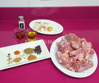 Ingredientes Vindaloo de cabrito