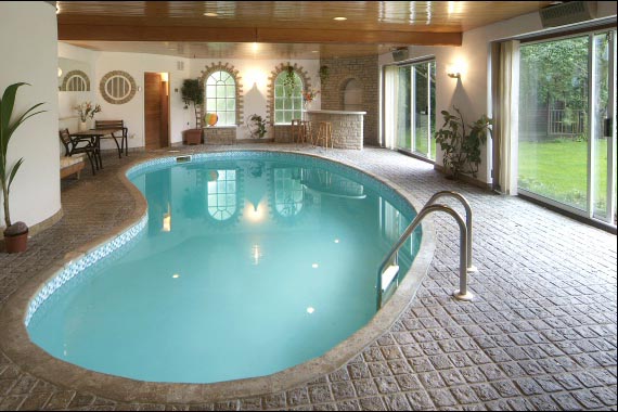 Home Interior Style: Indoor Swimming Pool Design Ideas