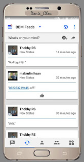 BBM MOD Tema Putra Chou v3.0.1.25 Apk Terbaru 2016 Gratis