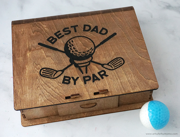 Father's Day Golf Ball Box