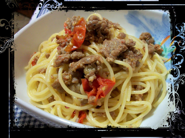 ragù ràpido de salchicha