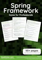 SpringFramework Notes For Professionals