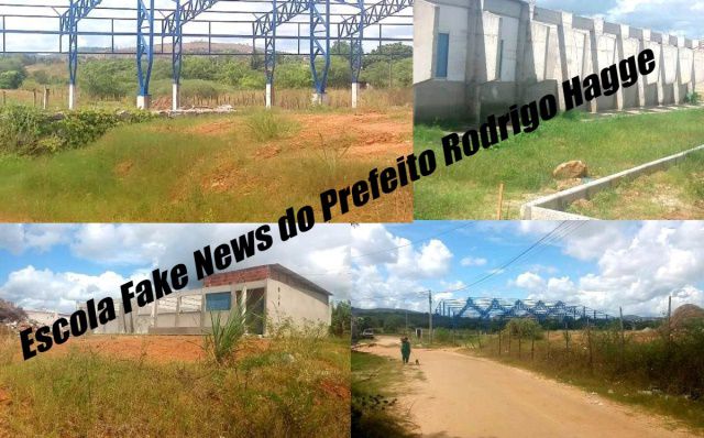 Escola fake do prefeito Rodrigo Hagge de Itapetinga