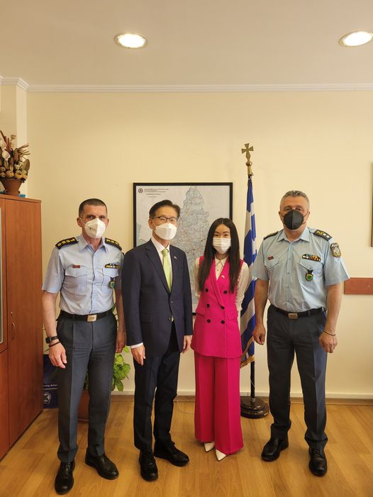 Ο Πρέσβης της Κορέας επισκέφθηκε  το Αστυνομικό Μέγαρο Ιωαννίνων