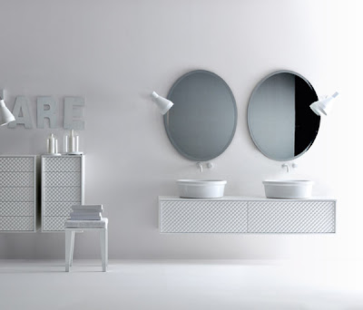 Bathroom Furniture in Black and White