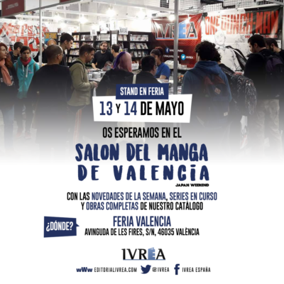 Ivréa en el Salón del Manga de Valencia 2017.