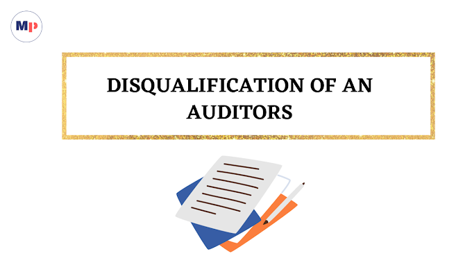 Disqualification of Auditors