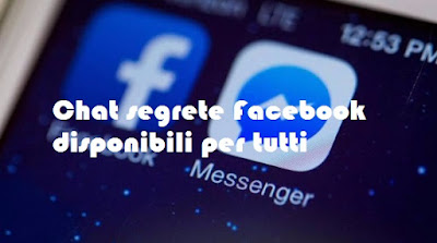 Chat segrete Facebook disponibili per tutti