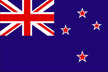 New Zealand Flag - Country flag of New Zealand.