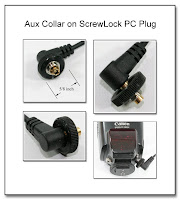 PJ1023: Aux Collar on ScrewLock PC Plug