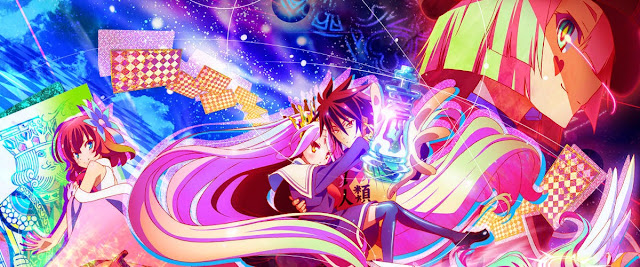 Kadr z bohaterami No Game No Life