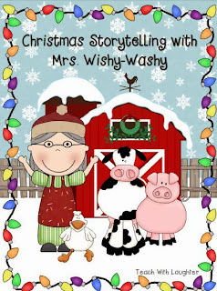 http://www.teacherspayteachers.com/Product/Mrs-Wishy-Washys-Christmas-Retelling-FREEBIE-993378