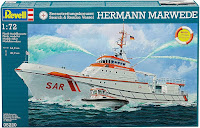 Revell 1/72 Model Set Search & Rescue Vessel HERMANN MARWEDE (05198) Colour Guide & Paint Conversion Chart
