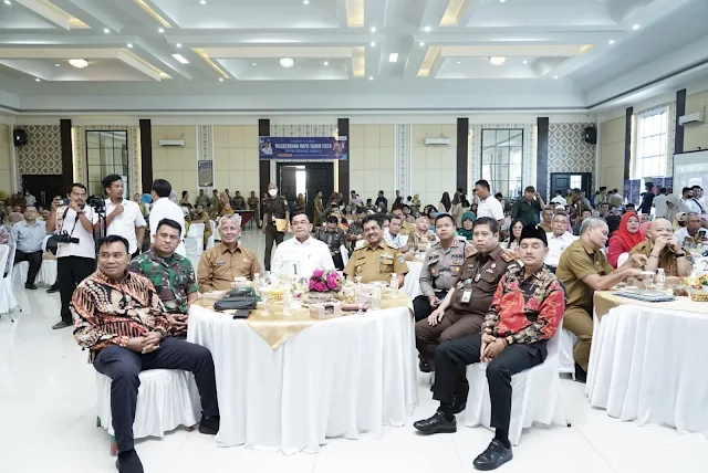 Pimpinan DPRD Hadiri Musrenbang RKPD Tahun 2024 yang Dibuka Pj Walikota Tebingtinggi