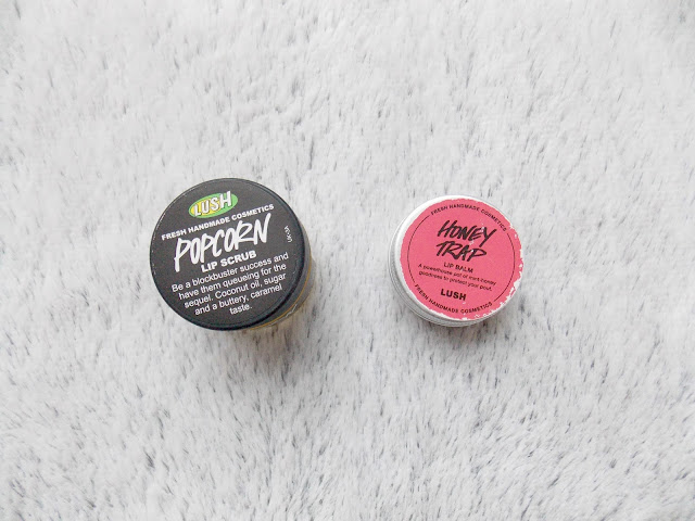 Lush Lip Scrub and Lip Balm