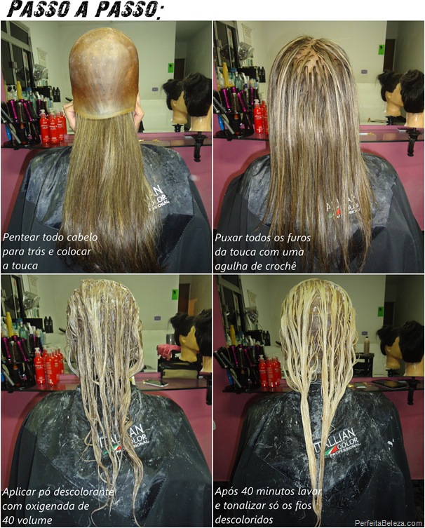 luzes na touca de silicone