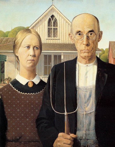 If you don't remember this is American Gothic