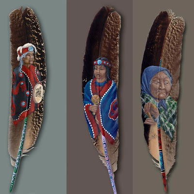 Feather Painting