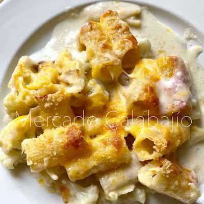 Mac & Col & Cheese (macarrones con coliflor al horno)